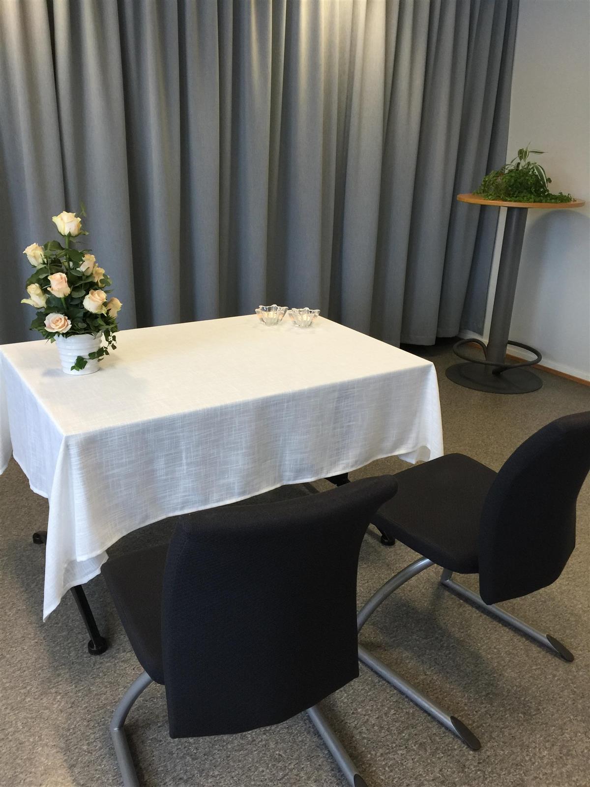 Vigselsrom ved Inderøy rådhus - Klikk for stort bilde