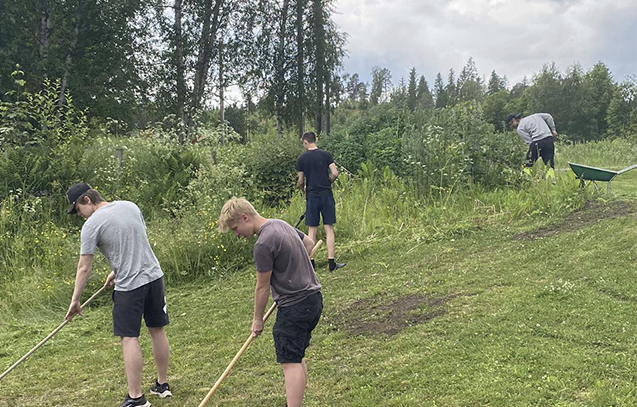 Sommerarbeid for ungdom 2023 - Klikk for stort bilde